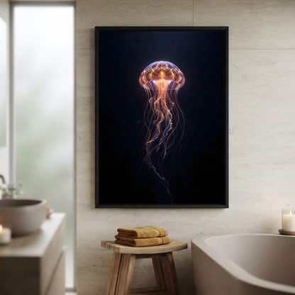 Radiant Deep Abyss Canvas Wall Art