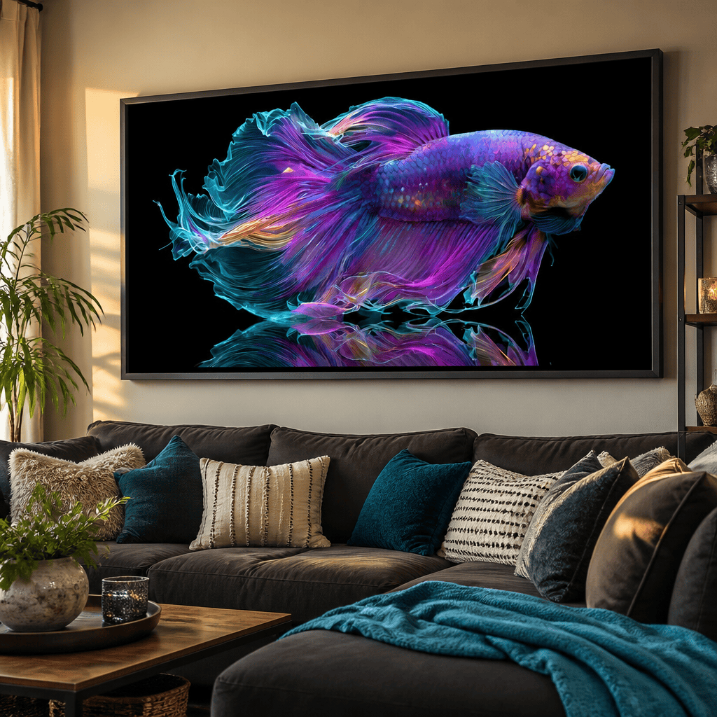 Radiant Fish Canvas Wall Art