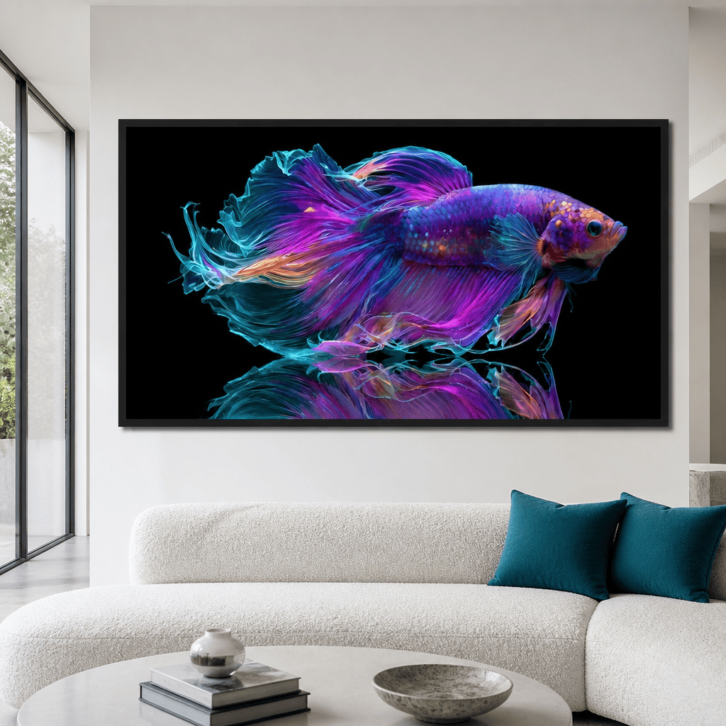 Radiant Fish Canvas Wall Art