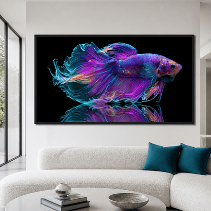Radiant Fish Canvas Wall Art