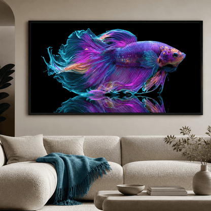 Radiant Fish Canvas Wall Art