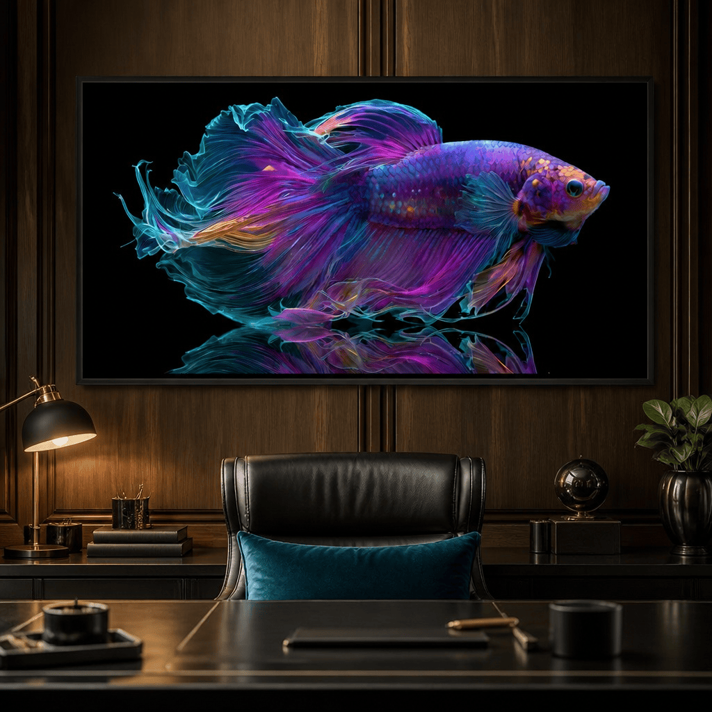 Radiant Fish Canvas Wall Art
