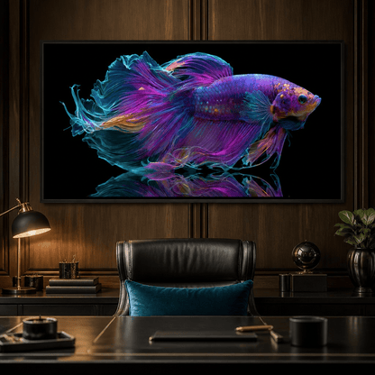 Radiant Fish Canvas Wall Art