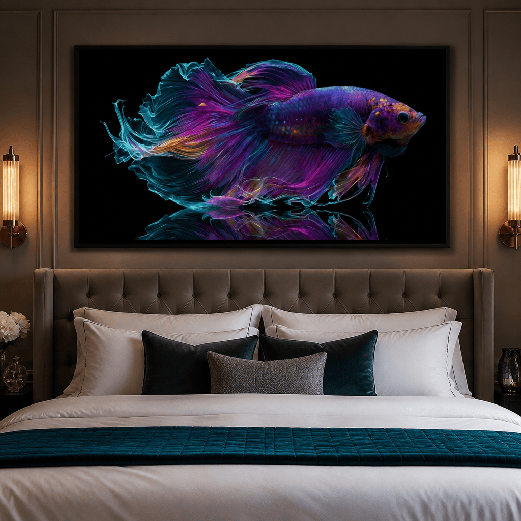 Radiant Fish Canvas Wall Art