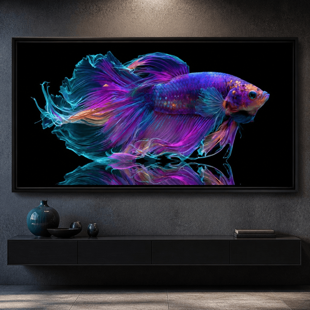 Radiant Fish Canvas Wall Art