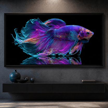 Radiant Fish Canvas Wall Art