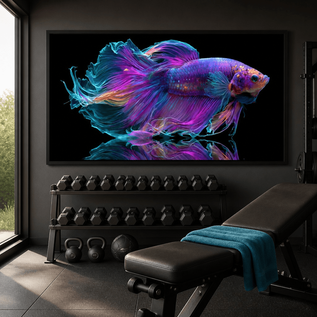 Radiant Fish Canvas Wall Art