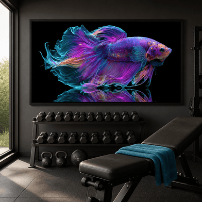 Radiant Fish Canvas Wall Art