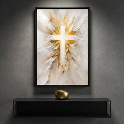 Radiant Light Beyond Death Canvas Wall Art