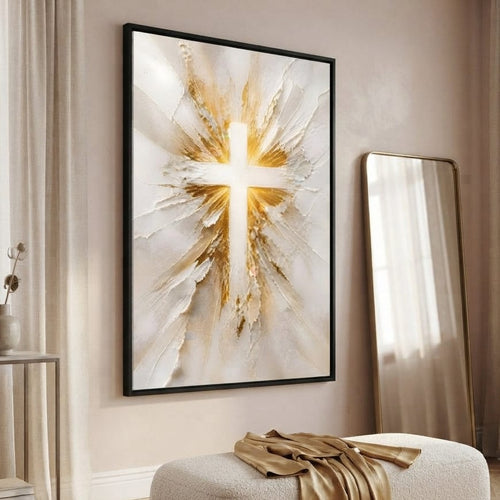 Radiant Light Beyond Death Canvas Wall Art