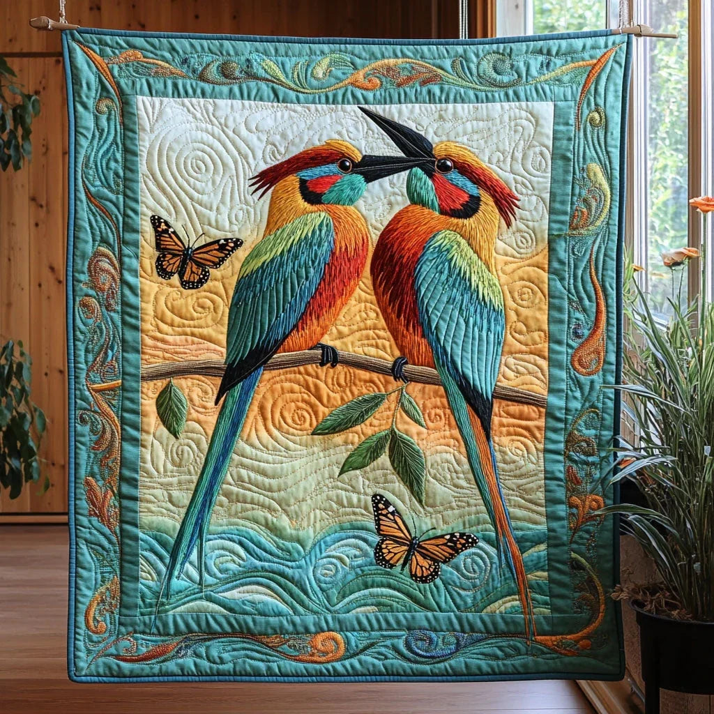 Radiant Perch Quilt Blanket