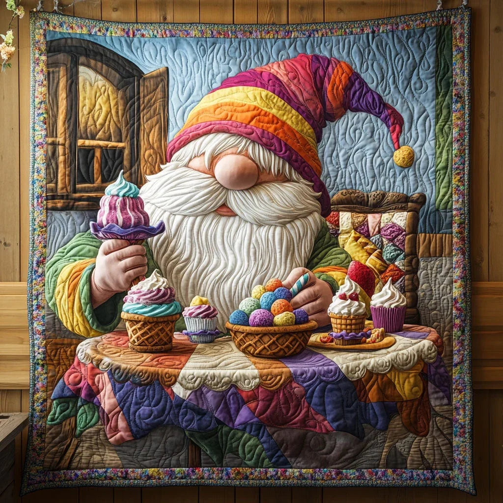 Rainbow Baker's Delight Quilt Blanket