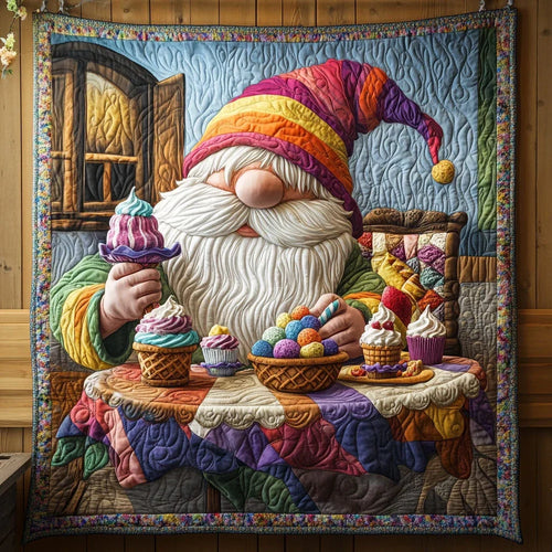 Rainbow Baker's Delight Quilt Blanket