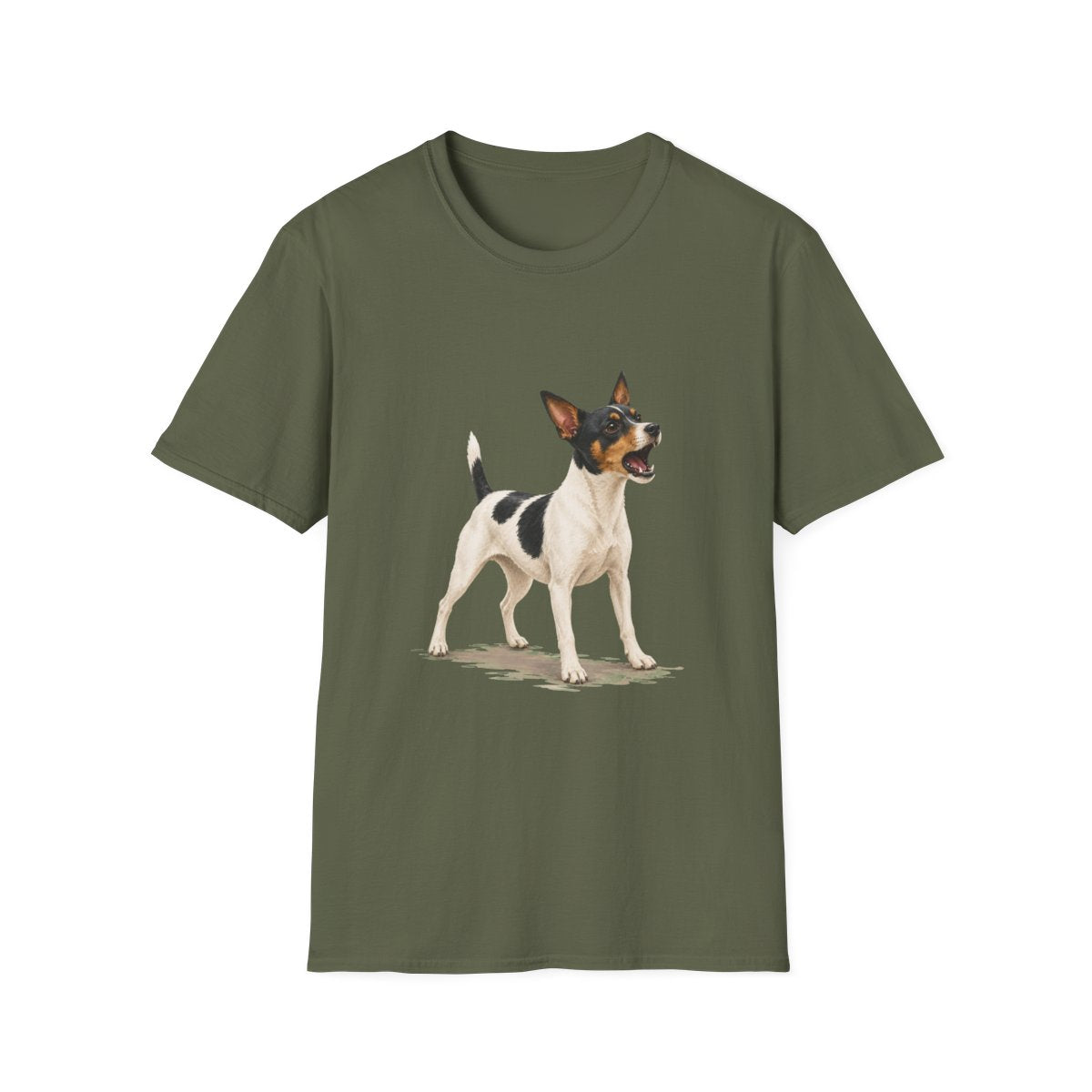 Rat Terrier Head Of Security Tee