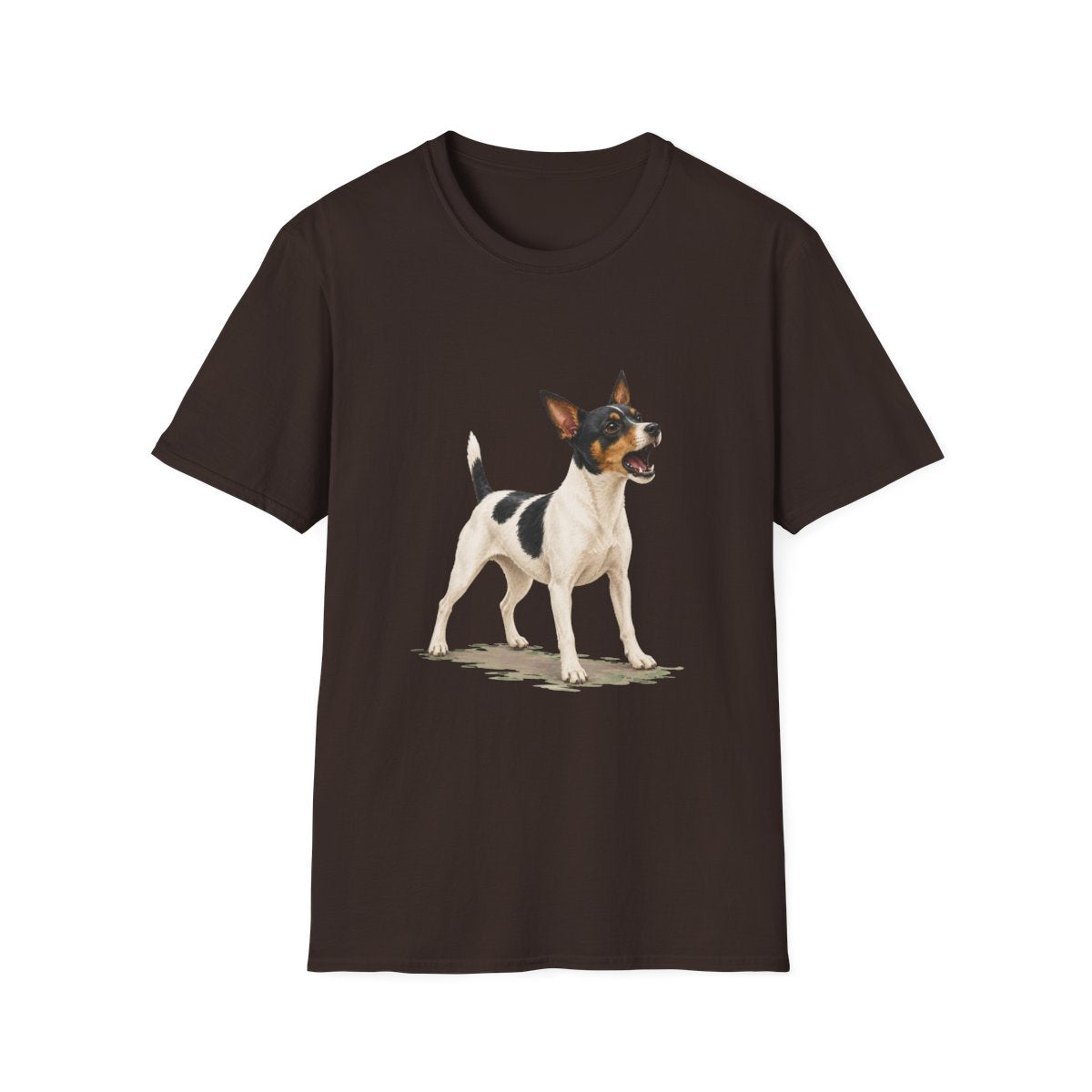 Rat Terrier Head Of Security Tee