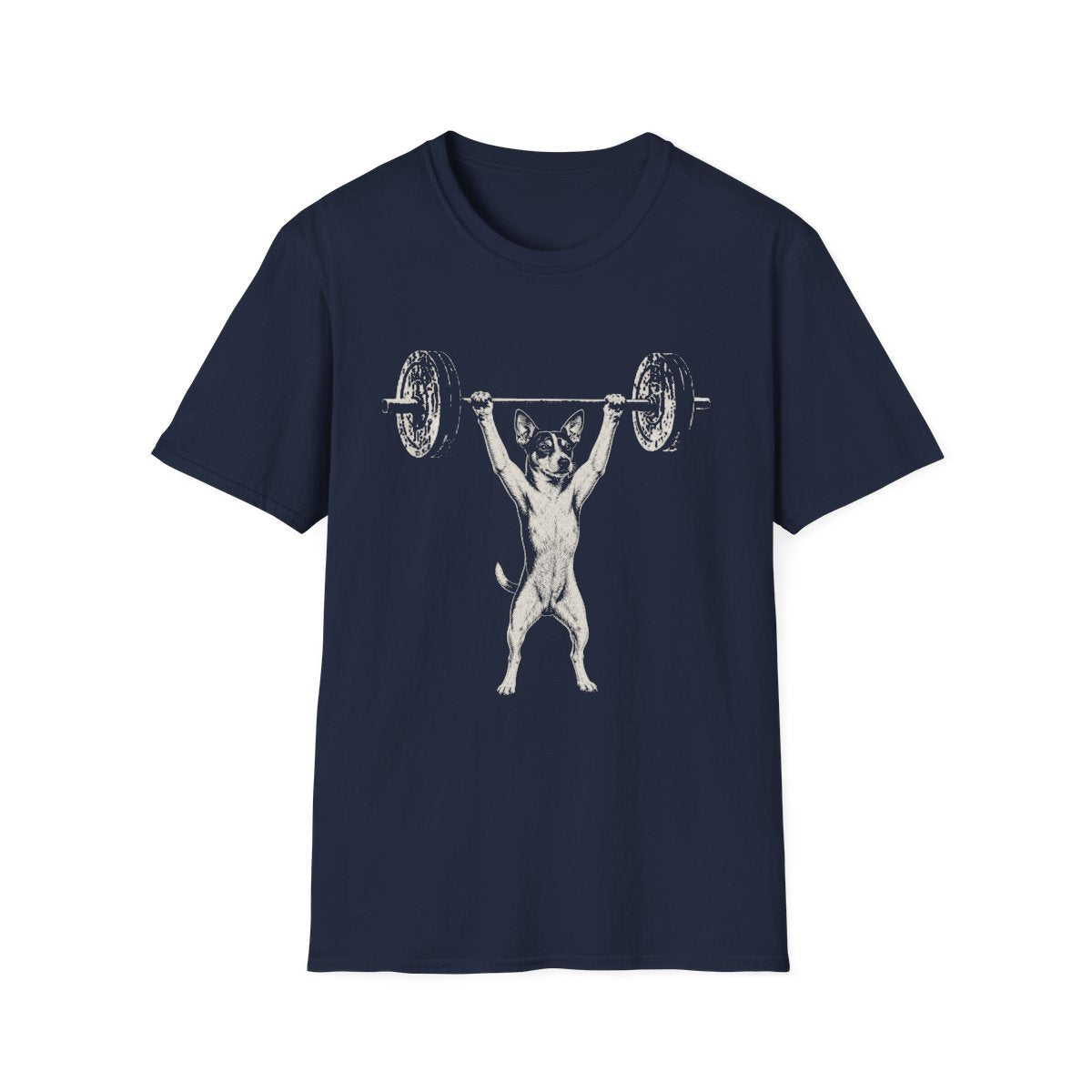 Rat Terrier Powerlifting Tee