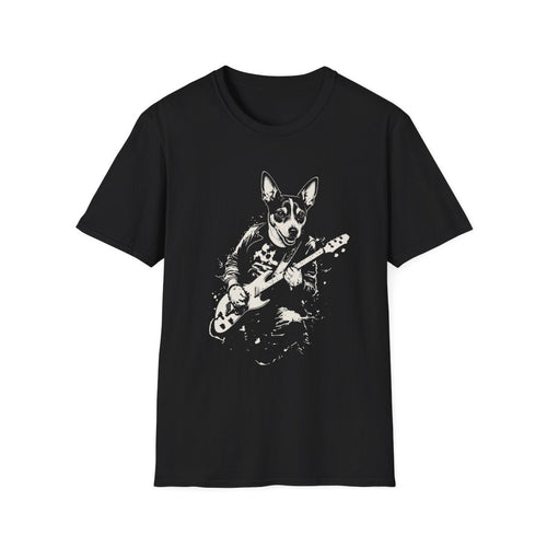 Rat Terrier Rocking Guitar Tee