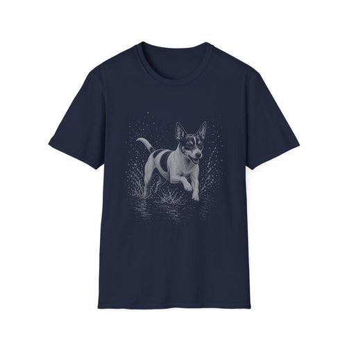 Rat Terrier Water Run Tee