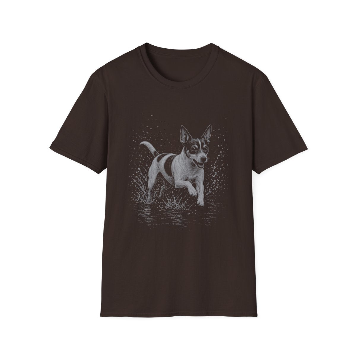 Rat Terrier Water Run Tee