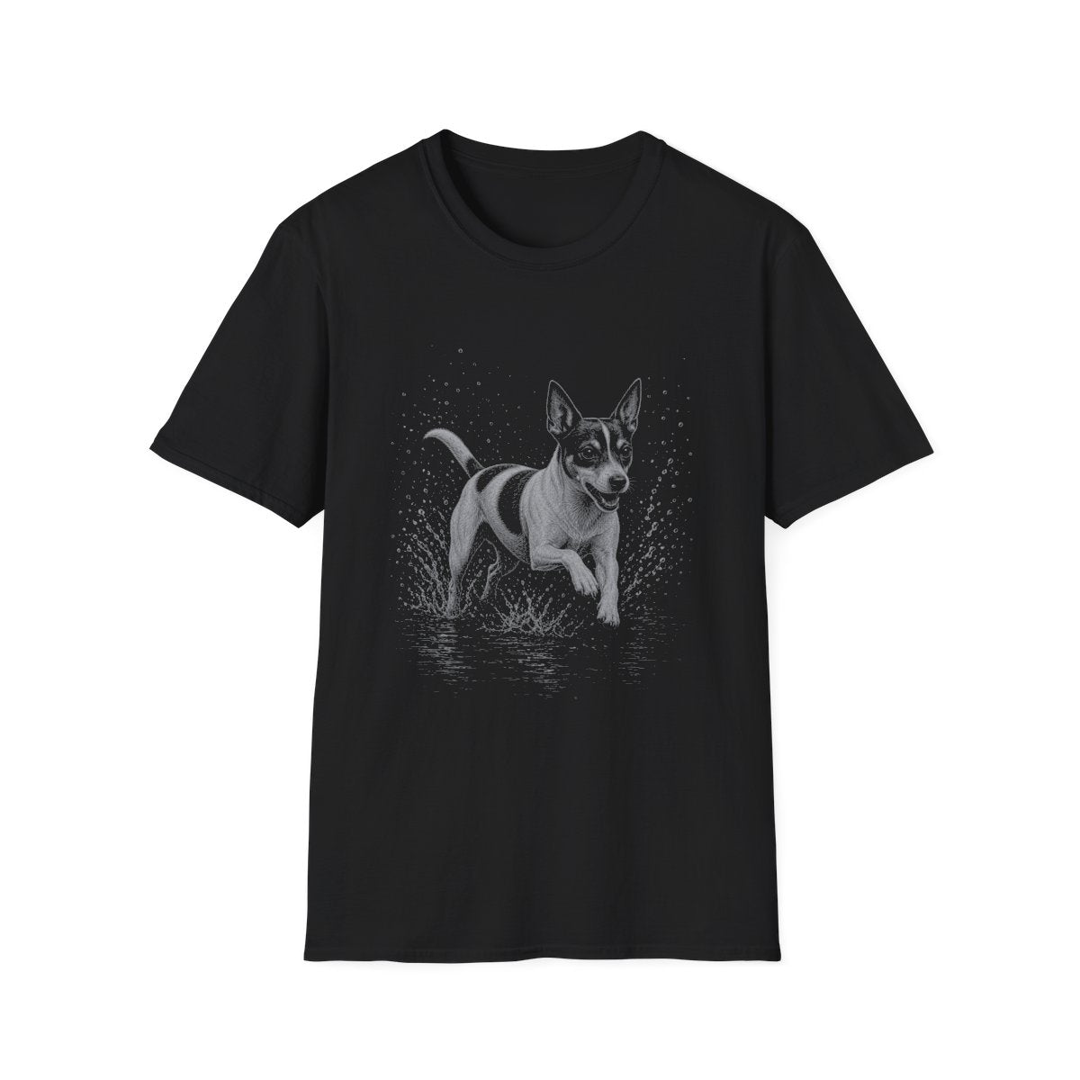 Rat Terrier Water Run Tee