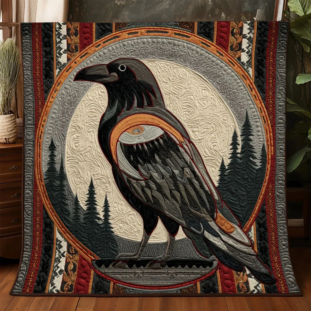 Raven Sky Memory Quilt Blanket
