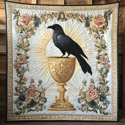 Raven's Blessing Quilt Blanket