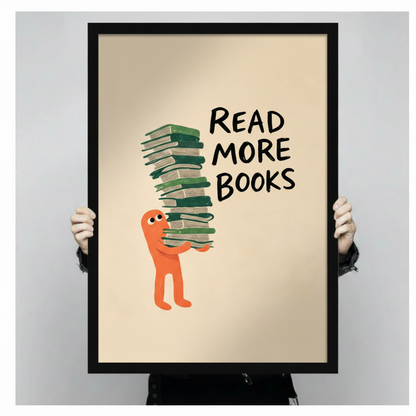 Read More Books Motivational Canvas Wall Art