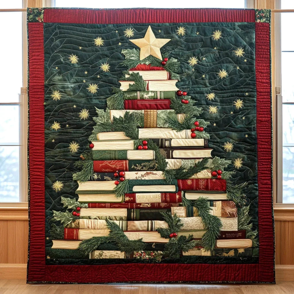 Reading Season Joy Quilt Blanket