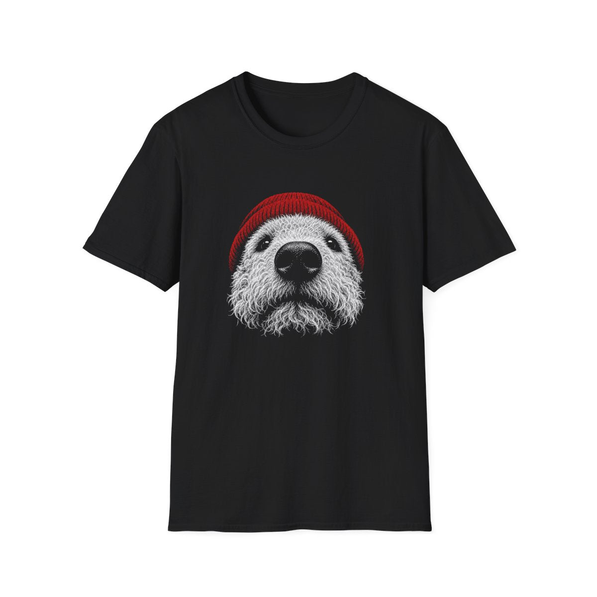 Red Hat Bedlington Terrier Tee
