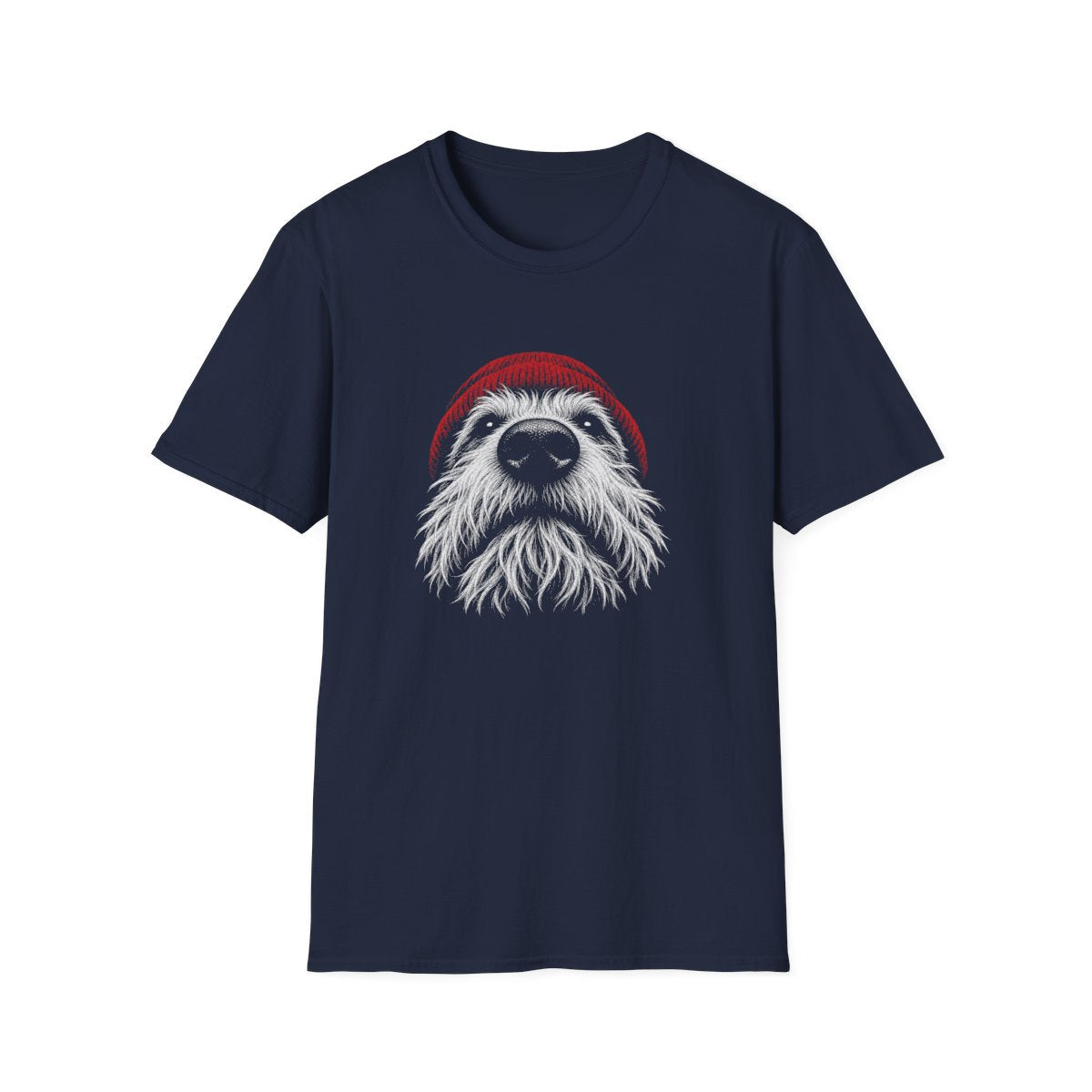 Red Hat Cesky Terrier Tee