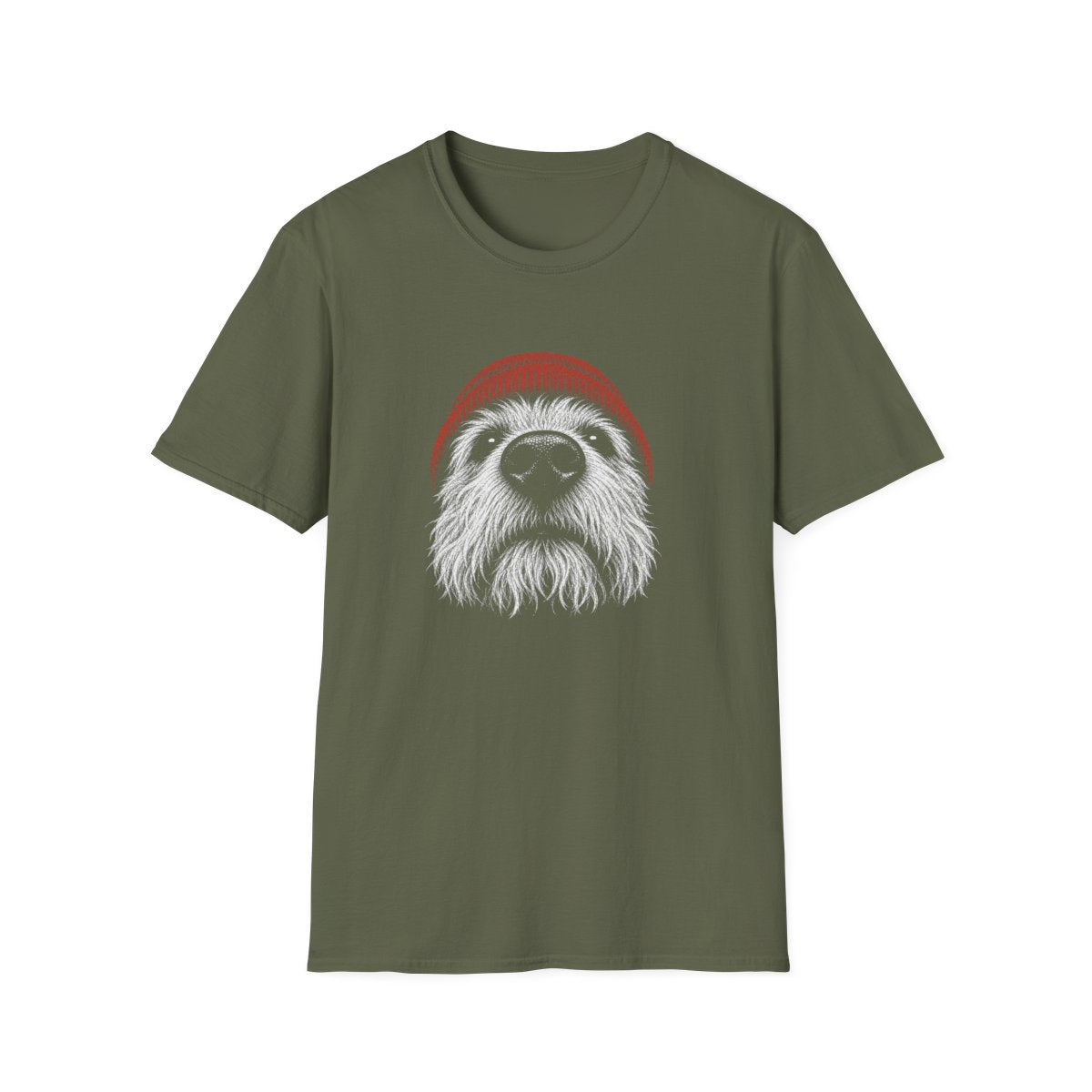 Red Hat Dandie Dinmont Terrier Tee