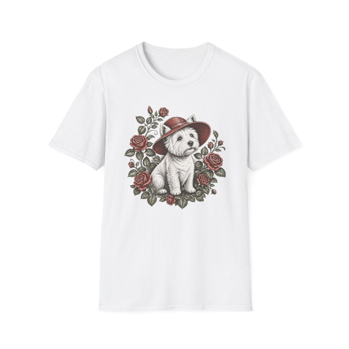 Red Hat Garden Westie Tee