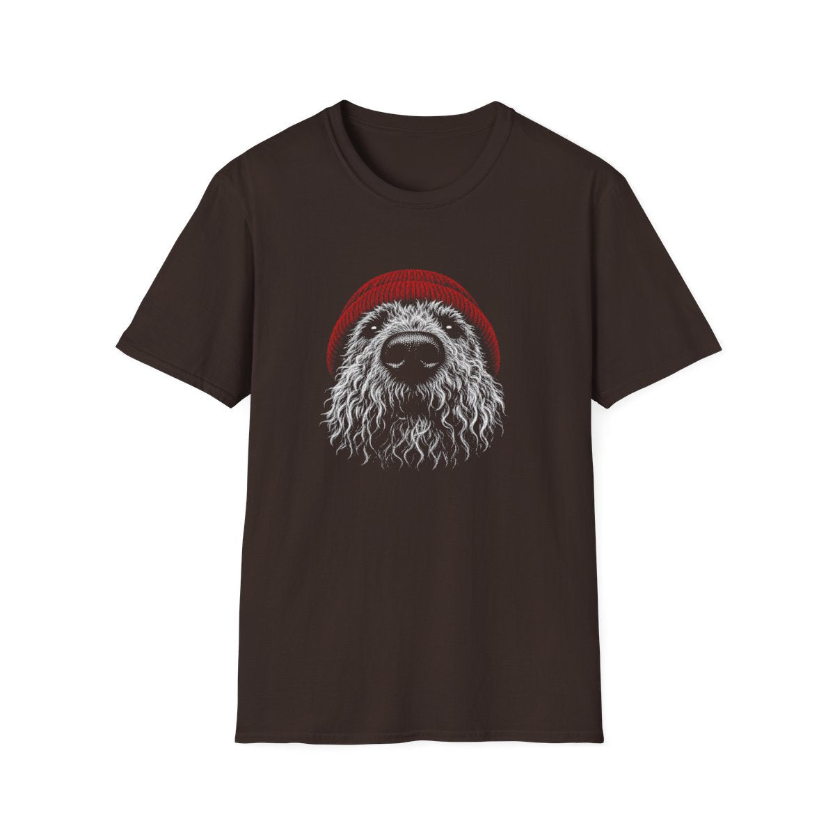 Red Hat Kerry Blue Terrier Tee