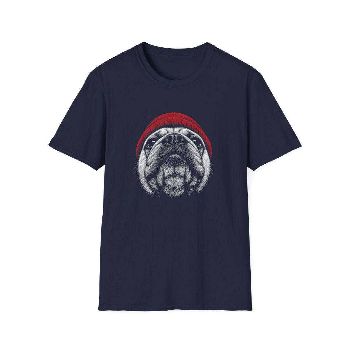Red Hat Pug Tee