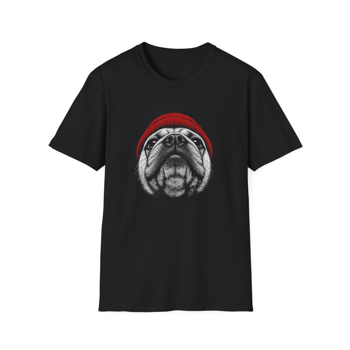 Red Hat Pug Tee