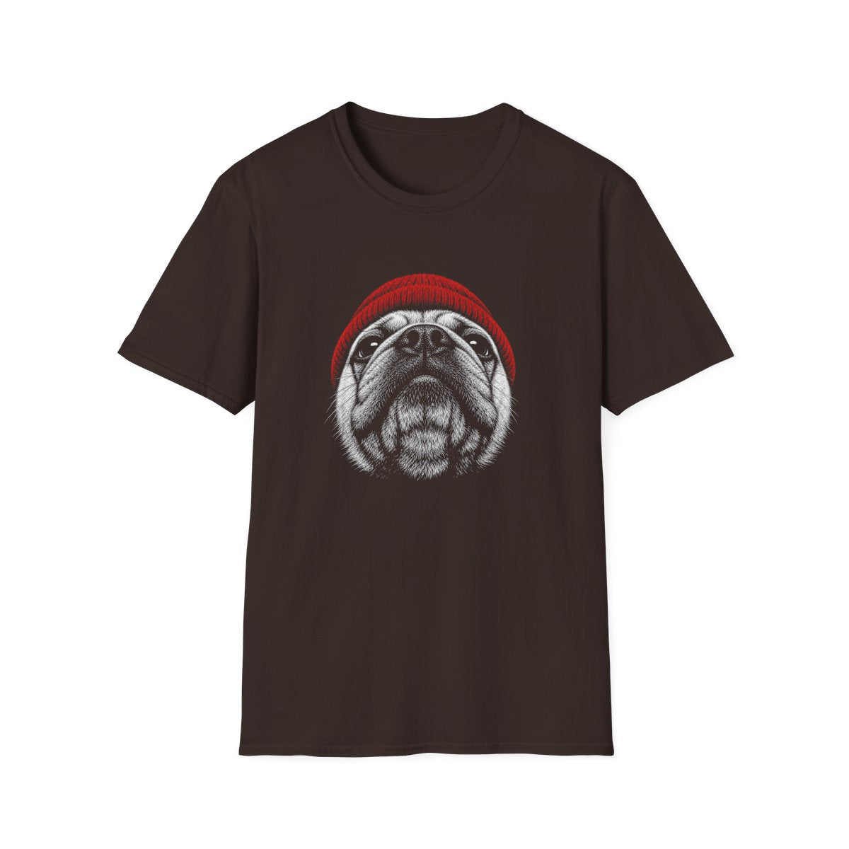 Red Hat Pug Tee