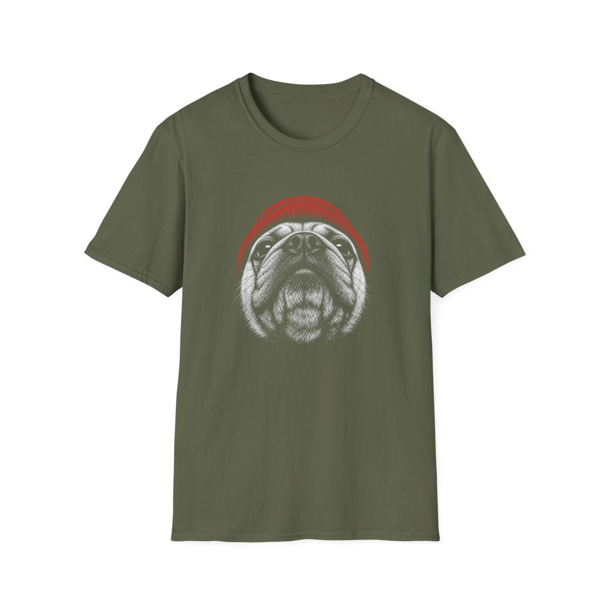 Red Hat Pug Tee