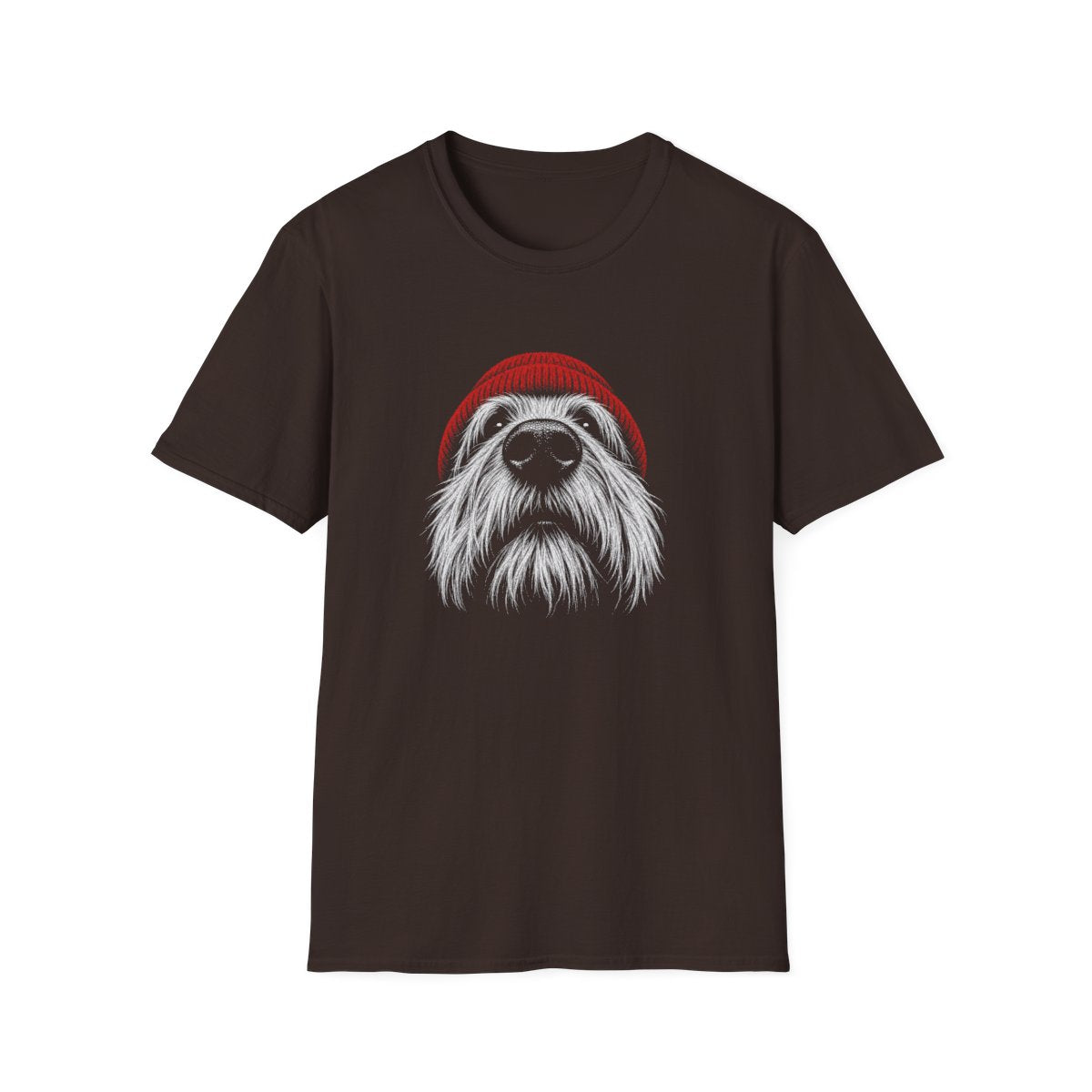 Red Hat Skye Terrier Tee