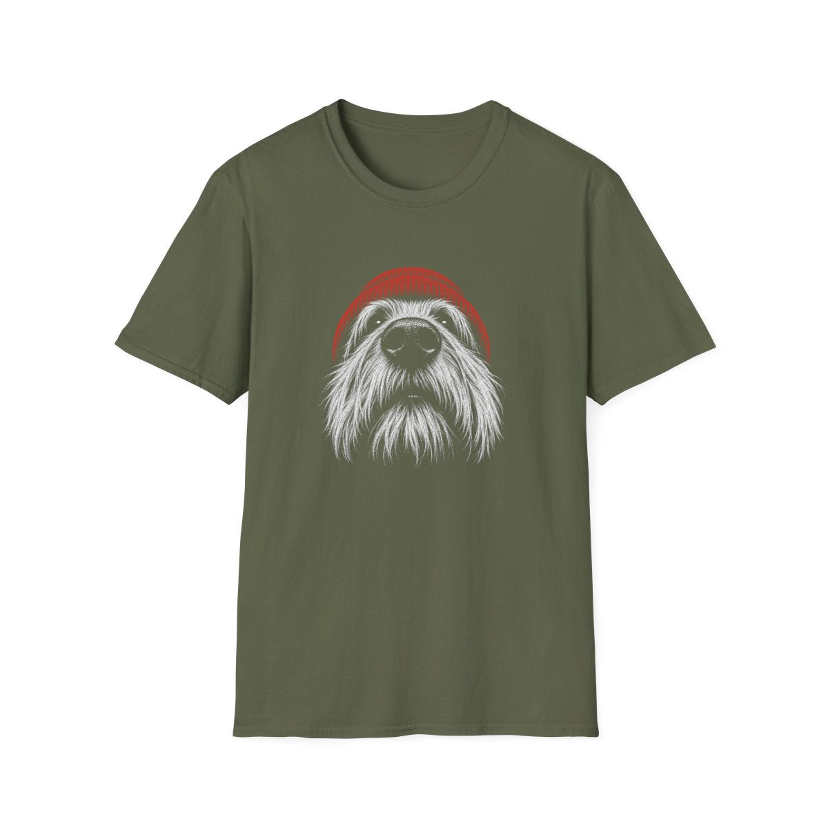 Red Hat Skye Terrier Tee