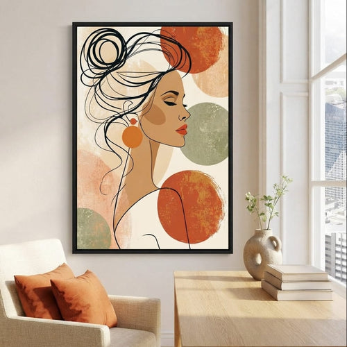 Reflections of a Soft Summer Evening Canvas Wall Art