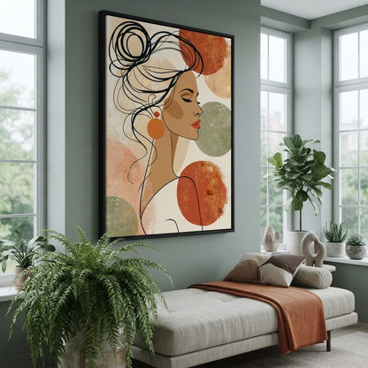 Reflections of a Soft Summer Evening Canvas Wall Art