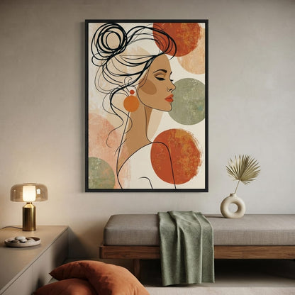 Reflections of a Soft Summer Evening Canvas Wall Art