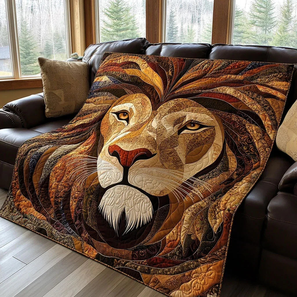 Regal Guardian Quilt Blanket