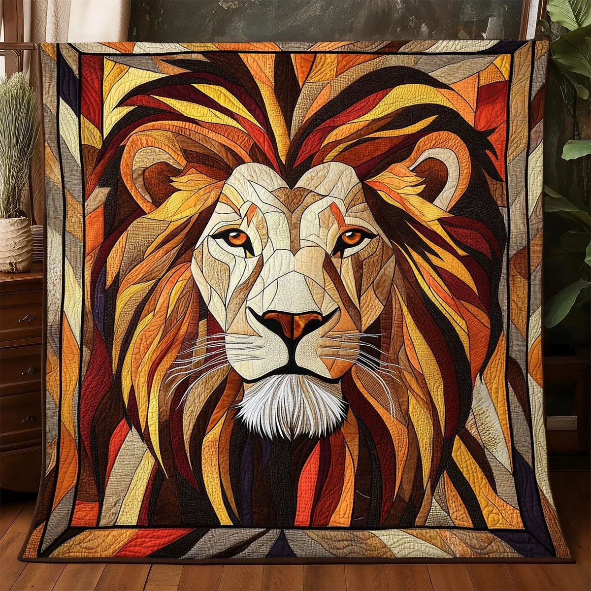 Regal Guardian Quilt Blanket
