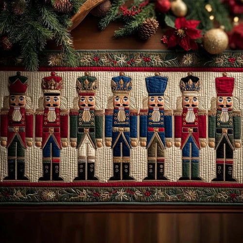 Regal Holiday Quilted Table Runner