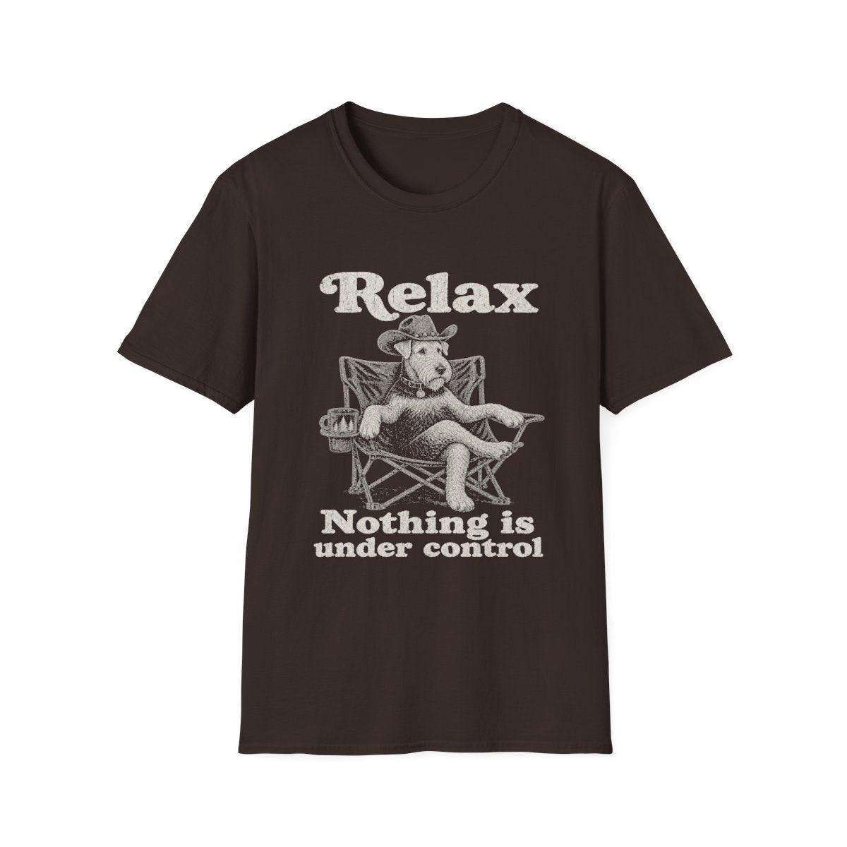 Relax Airedale Terrier Tee
