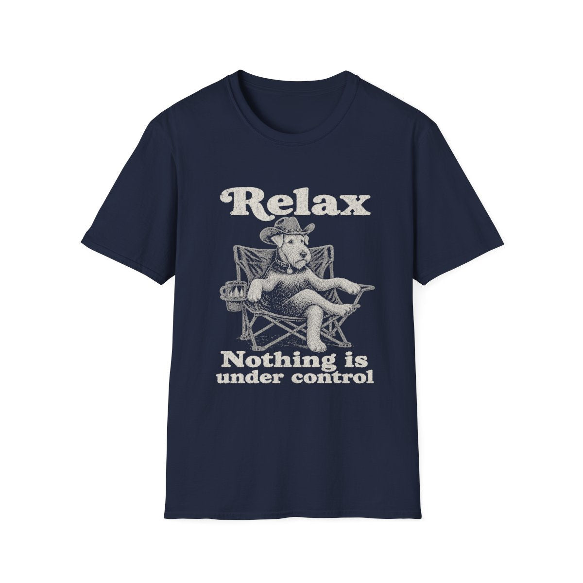Relax Airedale Terrier Tee