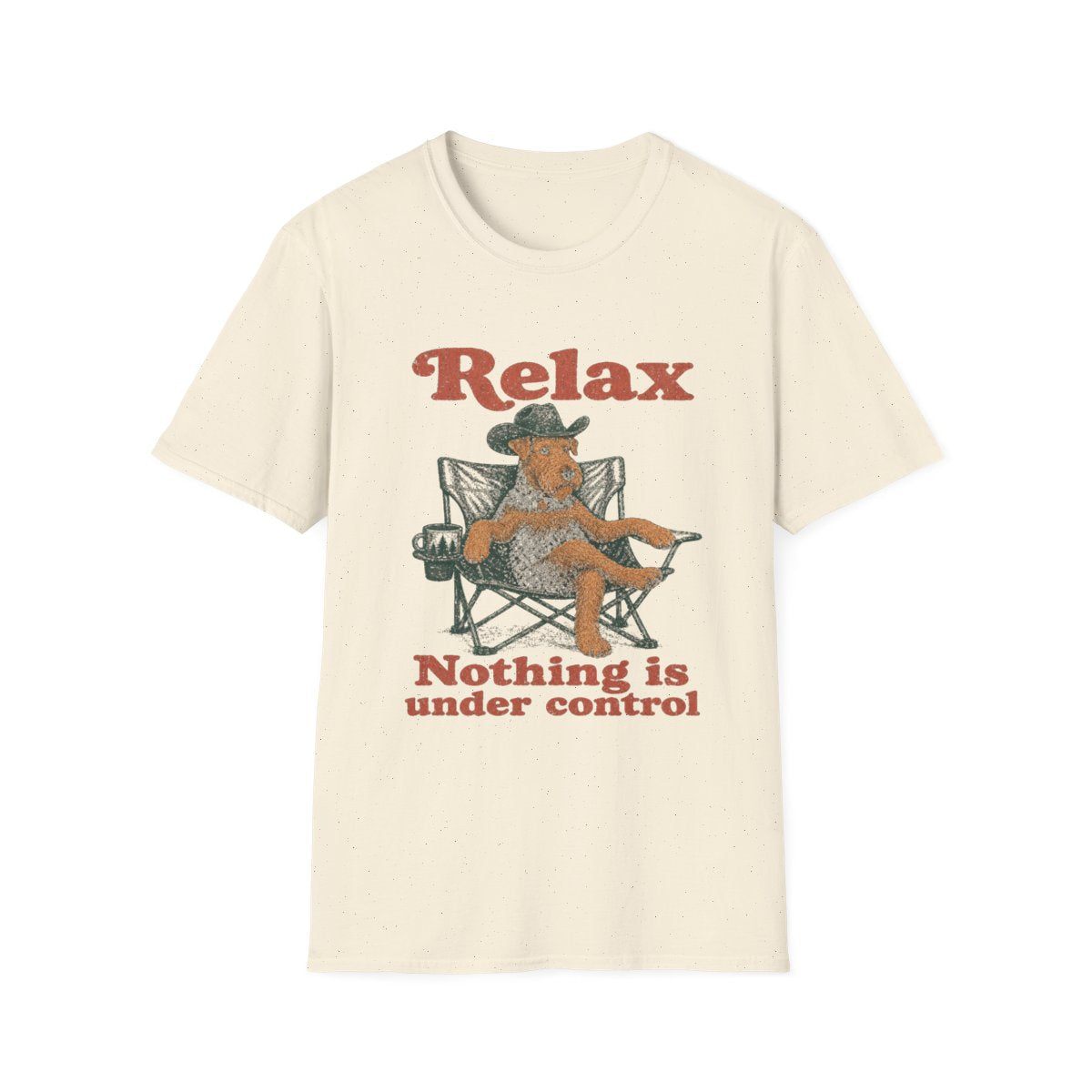 Relax Airedale Terrier Tee