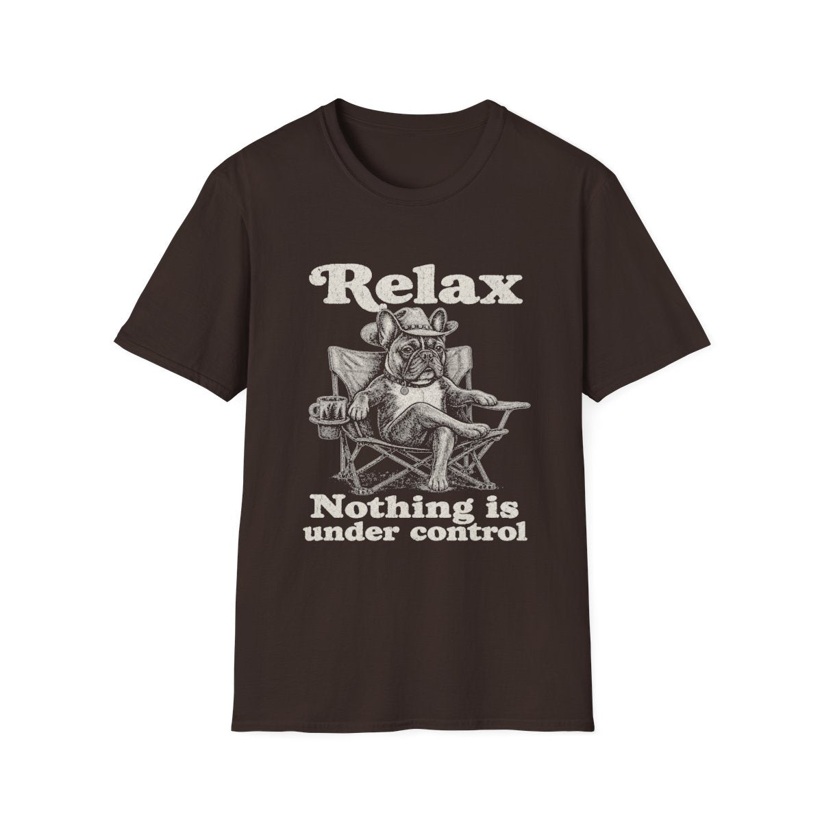 Relax French Bulldog Tee