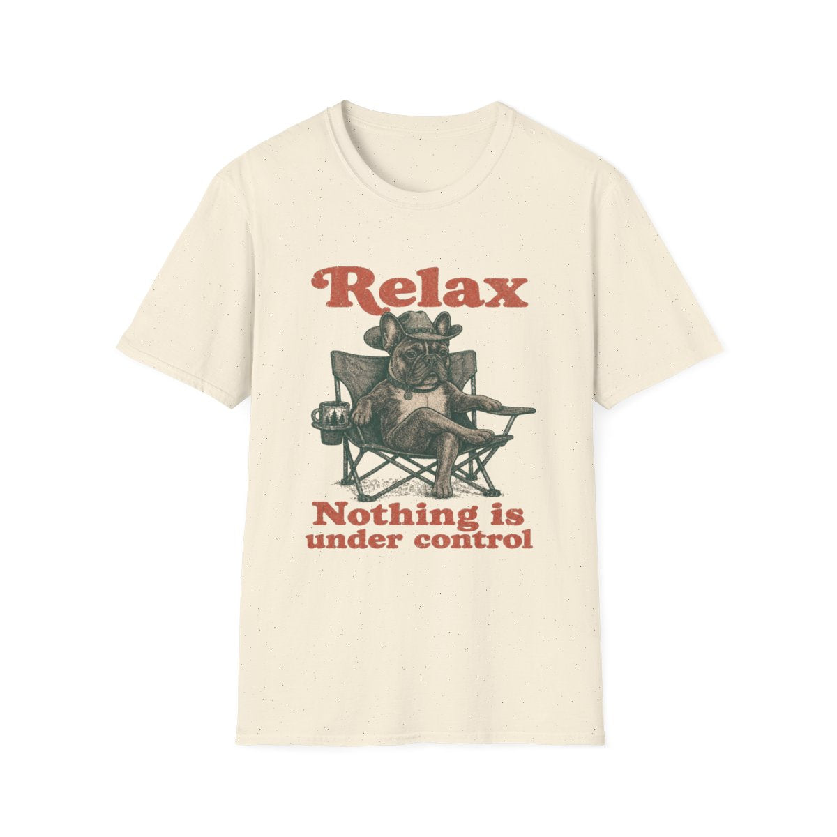 Relax French Bulldog Tee